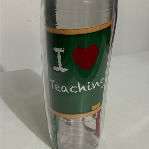 'I ♥ Teaching' Tervis 24oz. Water Bottle with Gray Lid - Picture 2 of 7